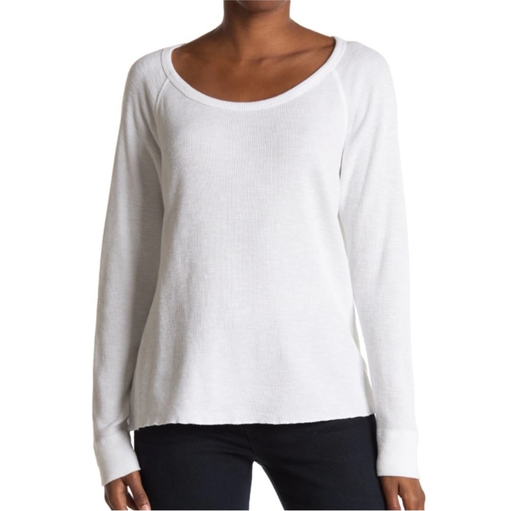 James Perse thermal waffle sz 4